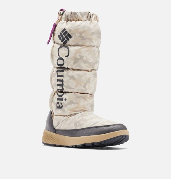 Columbia Paninaro Omni-Heat Boots Beige Grey For Women's NZ36825 New Zealand